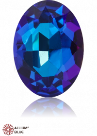 PREMIUM CRYSTAL Oval Fancy Stone 18x13mm Crystal Bermuda Blue F