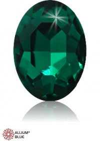 PREMIUM CRYSTAL Oval Fancy Stone 10x8mm Emerald F