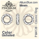 PREMIUM Cosmic Ring Fancy Stone (PM4139) 30mm - Crystal Effect Unfoiled