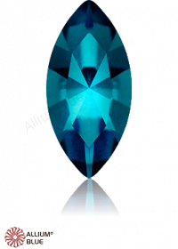 PREMIUM CRYSTAL Navette Fancy Stone 15x7mm Blue Zircon F