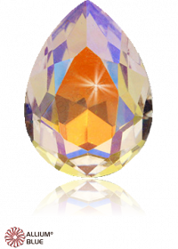 PREMIUM CRYSTAL Pear Fancy Stone 25x18mm Crystal Paradise Shine F