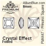 PREMIUM Pear Fancy Stone (PM4320) 14x10mm - Crystal Effect With Foiling