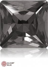 PREMIUM CRYSTAL Princess Square Fancy Stone 8mm Black Diamond F