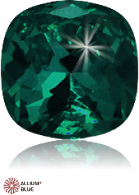 PREMIUM CRYSTAL Cushion Cut Fancy Stone 6mm Emerald F