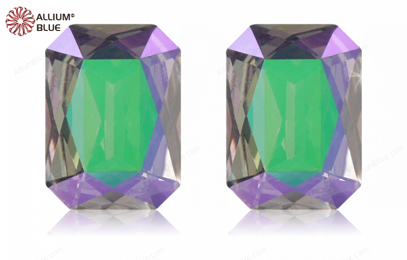 PREMIUM CRYSTAL Octagon Fancy Stone 18x13mm Crystal Phantom Shine F