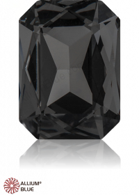 PREMIUM CRYSTAL Octagon Fancy Stone 18x13mm Black Diamond F