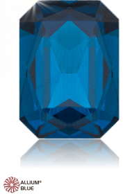 PREMIUM CRYSTAL Octagon Fancy Stone 14x10mm Blue Zircon F