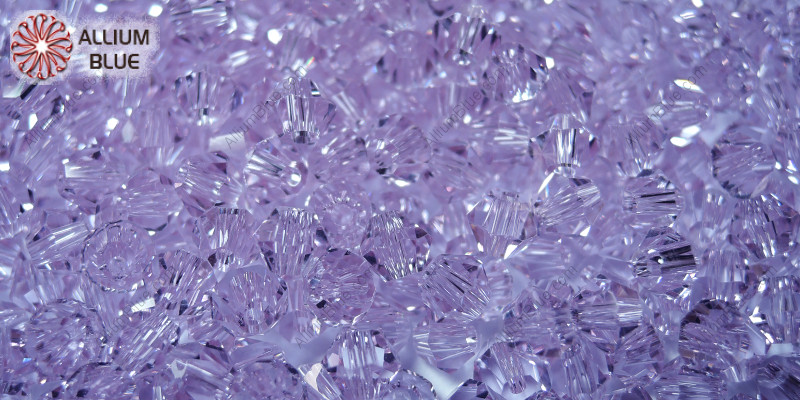 PREMIUM CRYSTAL Bicone Bead 3mm Violet