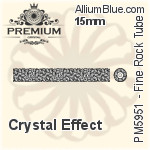 Swarovski XILION Bi-Cone Pendant (6328) 8mm - Crystal Effect