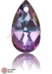 PREMIUM CRYSTAL Pear Pendant 16x9mm Crystal Vitrail Light