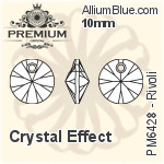 Preciosa MC Bead Rondell (451 69 302) 3.6x4mm - Crystal Effect