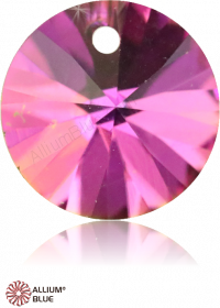 PREMIUM CRYSTAL Rivoli Pendant 8mm Crystal Vitrail Rose