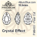 PREMIUM Pear Cut Pendant (PM6433) 11.5mm - Crystal Effect