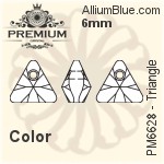 プレミアム Triangle ペンダント (PM6628) 12mm - カラー