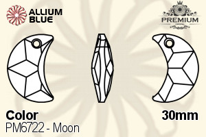 PREMIUM Moon Pendant (PM6722) 30mm - Color