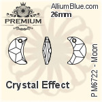 PREMIUM Moon Pendant (PM6722) 30mm - Color