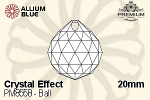 PREMIUM Ball Pendant (PM8558) 20mm - Crystal Effect - 关闭视窗 >> 可点击图片