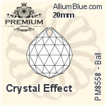 PREMIUM Ball Pendant (PM8558) 40mm - Crystal Effect
