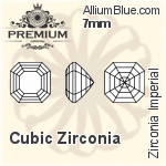 PREMIUM Zirconia Imperial (PM9480) 10mm - Cubic Zirconia