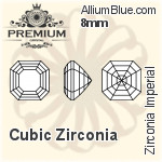 PREMIUM Zirconia Imperial (PM9480) 13mm - Cubic Zirconia