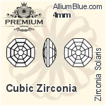 PREMIUM Zirconia Solaris (PM9678) 5mm - Cubic Zirconia