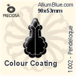 Preciosa Pendeloque (1002) 90x53mm - Colour Coating