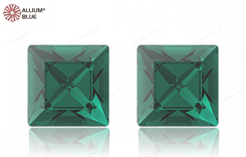 PRECIOSA Square MXM 5x5 emerald DF