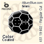 Preciosa プレシオサ MC マシーンカットビーズ Regular Cut (451 19 602) 5mm - カラー（コーティング）