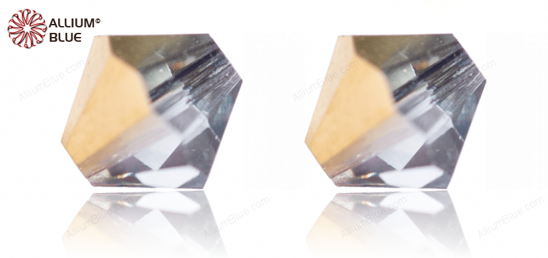 PRECIOSA Rondelle Bead 6 mm crystal Aur-h