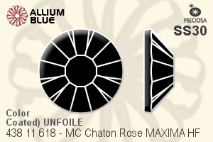 Preciosa MC Chaton Rose MAXIMA Flat-Back Hot-Fix Stone (438 11 618) SS30 - Color (Coated) UNFOILED - Haga Click en la Imagen para Cerrar