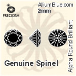 Preciosa Alpha Round Brilliant (RBC) 2.15mm - Cubic Zirconia