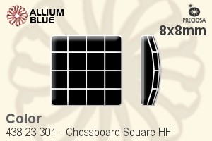 Preciosa プレシオサ MC マシーンカットChessboard Square Flat-Back Hot-Fix Stone (438 23 301) 8x8mm - カラー - ウインドウを閉じる