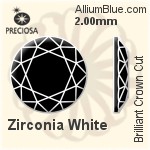 Preciosa Brilliant Crown (BCC) 4mm - Cubic Zirconia