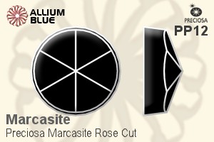 Preciosa Marcasite Rose (MRC) PP12 - Marcasite - 关闭视窗 >> 可点击图片