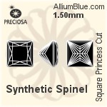 Preciosa Square Princess (SPC) 1.5mm - Synthetic Spinel