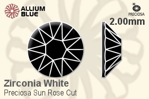 Preciosa Sun Rose (SRC) 2mm - Cubic Zirconia - 关闭视窗 >> 可点击图片
