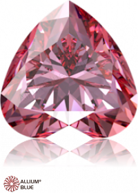 SWAROVSKI GEMS Cubic Zirconia Heart Brilliant Fancy Pink 4.00x4.00MM normal +/- FQ 0.080