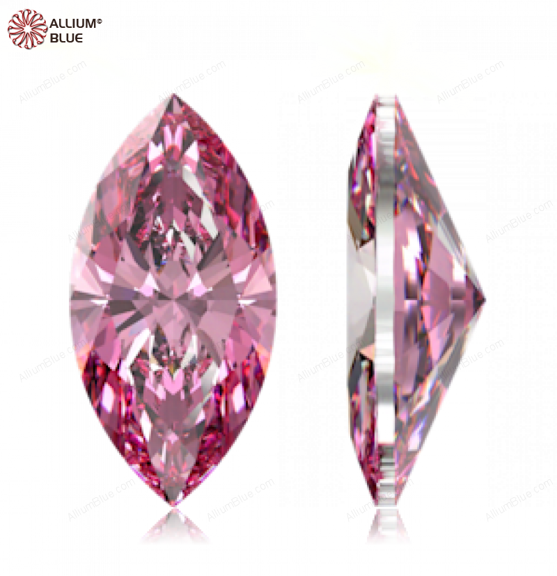 SWAROVSKI GEMS Cubic Zirconia Marquise Pure Brilliance Purplish Pink 8.00x4.00MM normal +/- FQ 0.060