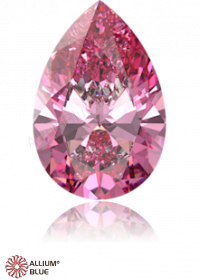 SWAROVSKI GEMS Cubic Zirconia Pear Pure Brilliance Purplish Pink 6.00x4.00MM normal +/- FQ 0.070