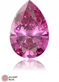 SWAROVSKI GEMS Cubic Zirconia Pear Pure Brilliance Rubellite 6.00x4.00MM normal +/- FQ 0.070