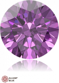 SWAROVSKI GEMS Cubic Zirconia Round Pure Brilliance Fancy Purple 2.50MM normal +/- FQ 0.500