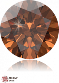 SWAROVSKI GEMS Cubic Zirconia Round Pure Brilliance Caramel 4.00MM normal +/- FQ 0.080