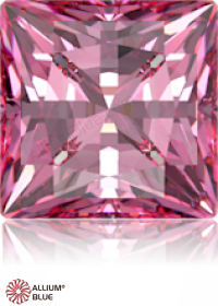SWAROVSKI GEMS Cubic Zirconia Square Princess PB Purplish Pink 4.00MM normal +/- FQ 0.080