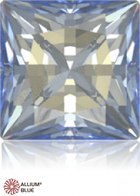 SWAROVSKI GEMS Cubic Zirconia Square Princess PB Silk White 6.00MM normal +/- FQ 0.035