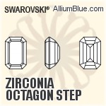 Zirconia Octagon Step Cut
