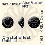 施華洛世奇 XILION Chaton (1028) PP24 - Crystal (Ordinary Effects) With Platinum Foiling
