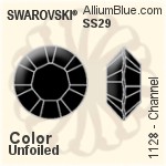 施华洛世奇 水晶片 (1128) SS29 - 白色（半涂层） 无水银底