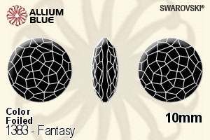 Swarovski Fantasy (1383) 10mm - Color With Platinum Foiling