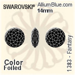 Swarovski Fantasy (1383) 14mm - Crystal Effect With Platinum Foiling