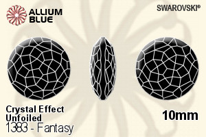 Swarovski Fantasy (1383) 10mm - Crystal Effect Unfoiled - Haga Click en la Imagen para Cerrar